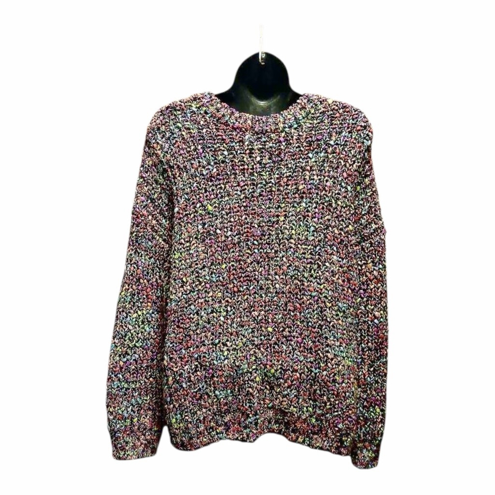 Justice Girls Confetti Knit Sweater XL (16/18) Colorful Chunky JC514 - Picture 2 of 8
